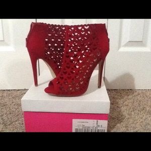 RED VALENTINE HEELS from JUSTFAB